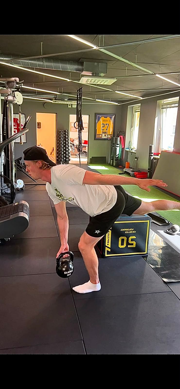 Rehabilitering och träning på gym